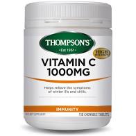 Thompsons Vitamin C 1000mg Chewable 150tabs